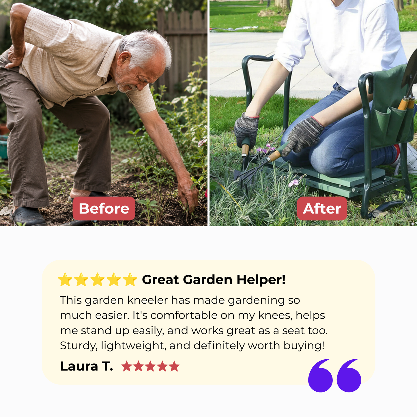 Multifunctional Garden Kneeling Bench™